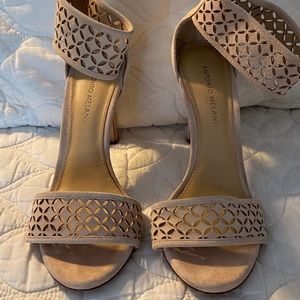 Antonio Melani Strappy Heel Nude 8.5